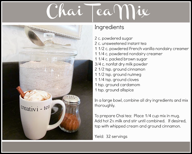 Oh My Chai A Chai Tea Dry Mix Hymns and Verses