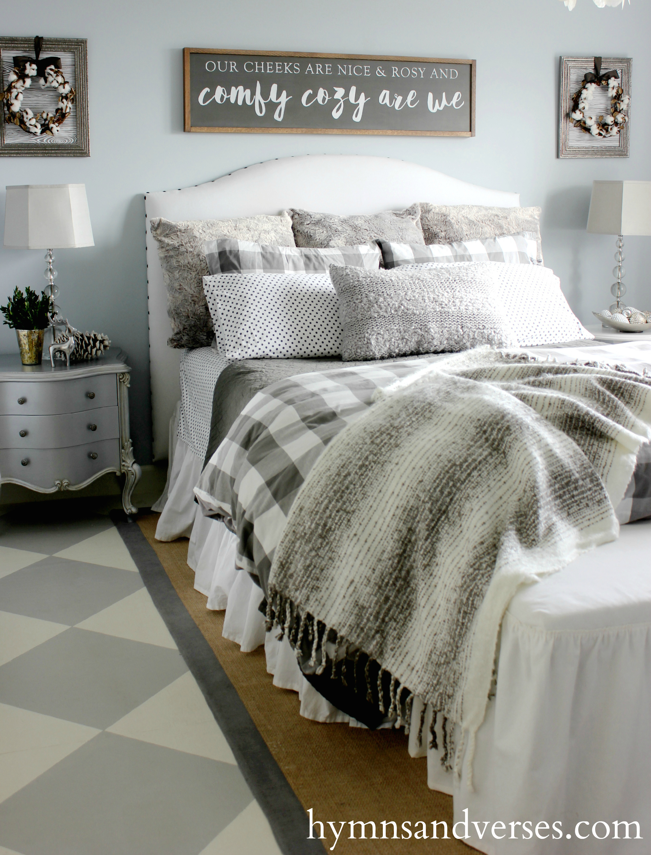 Comfy Cozy Winter Bedroom