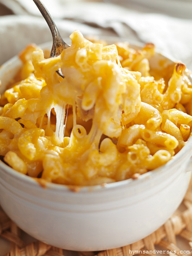 Macaroni and Cheese in Ramekin