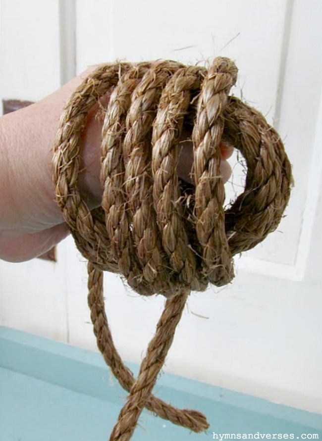 3.5 Monkey Fist Knot Ball w/ Hanger Loop - Handmade Jute Rope Sailor Knot -  Natural Tan - Nautical Decoration For Bowls - Monkeyfist