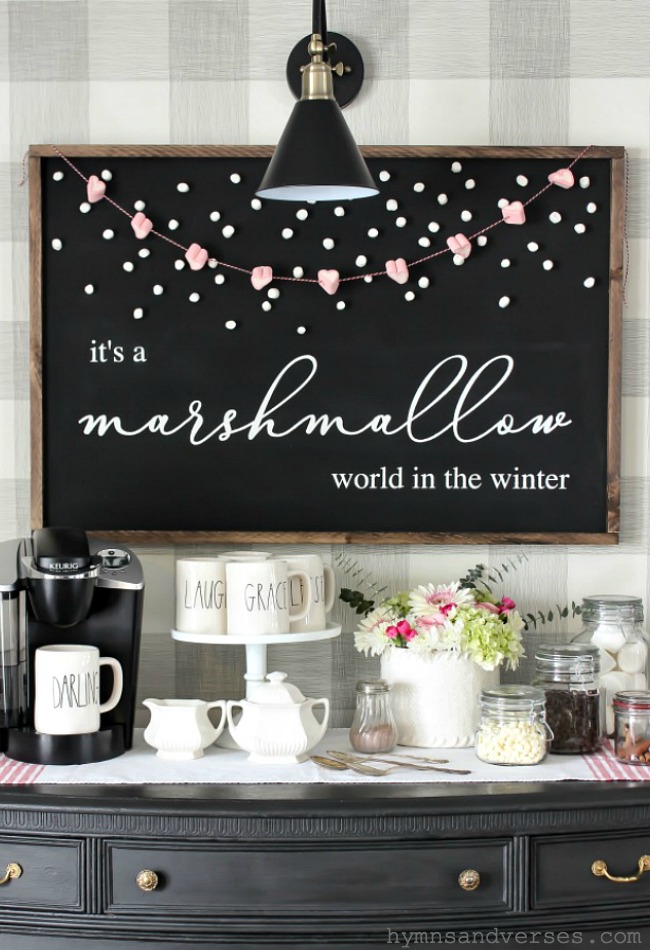 Marshmallow World Hot Cocoa Bar Hymns And Verses