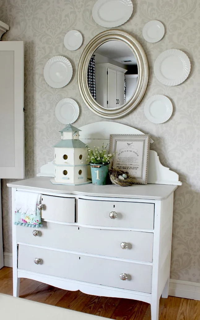 Cottage Style Dresser Makeover - Hymns and Verses