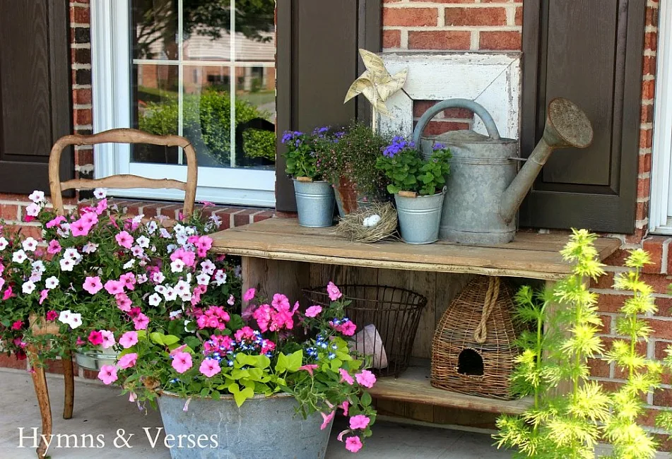French Country Front Porch 