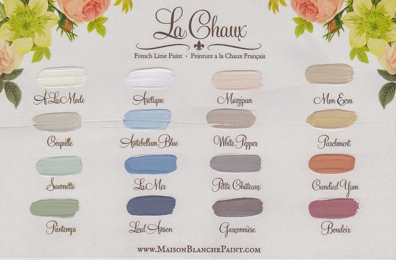 French Lime Paint Color Chart