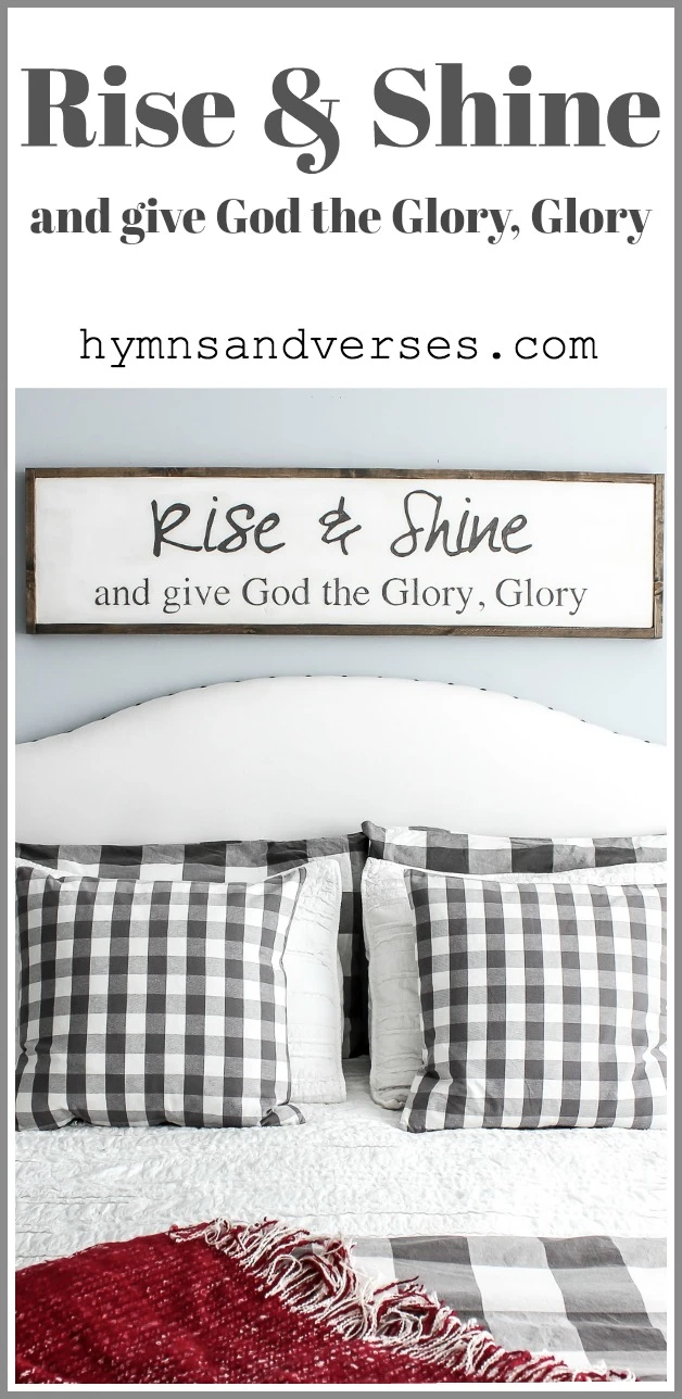 Rise and Shine Sign Graphic