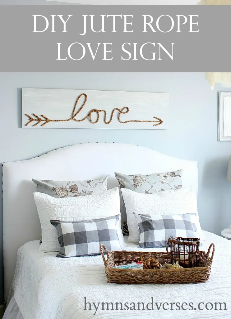 Rope Love Sign