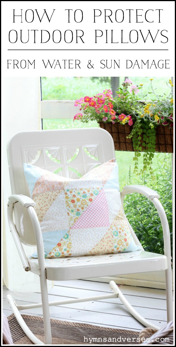 How to Protect Outdoor Pillows from Water and Sun Damage