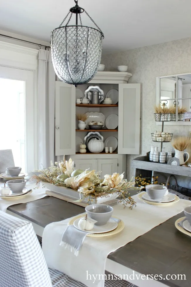 Fall Home Tour - dining room