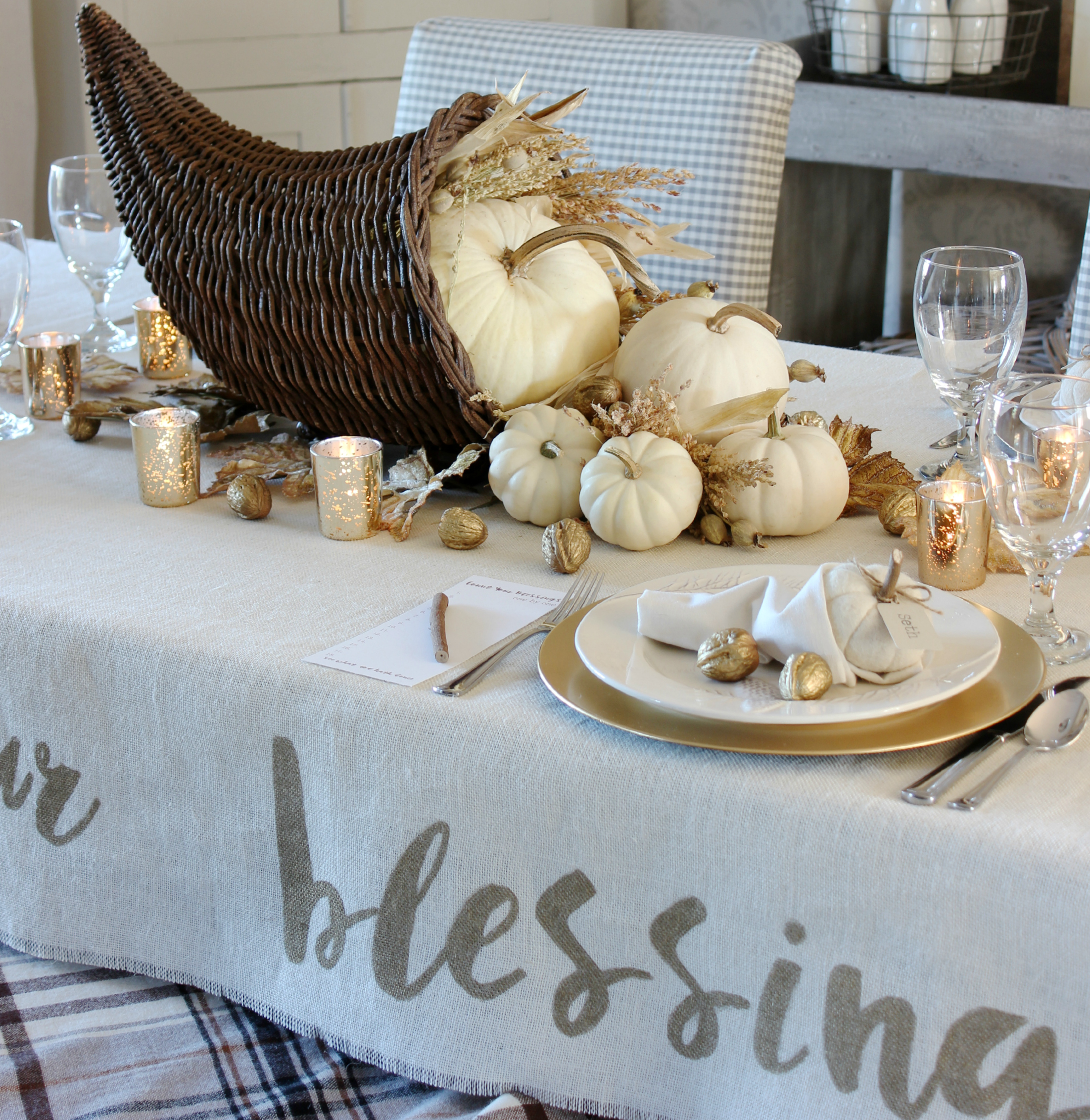 Cornucopia Napkin Fold