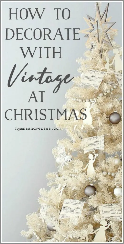 How to Decorate with Vintage for Christmas