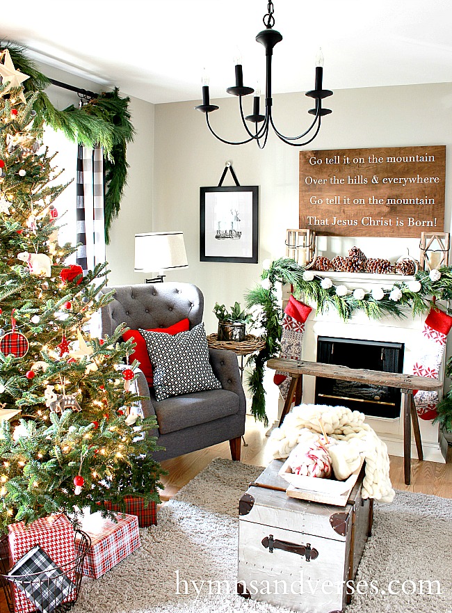 Christmas Living Room 