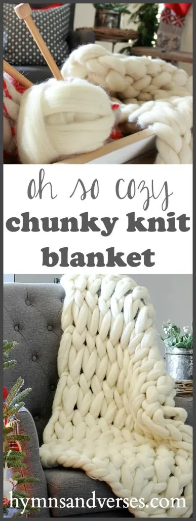 Cozy Chunky Knit Blanket