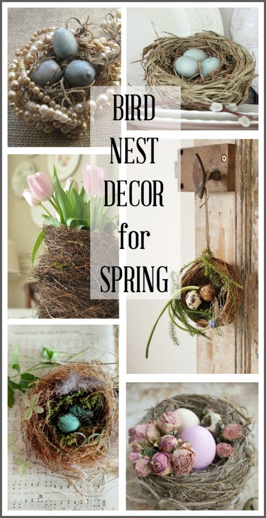 Bird Nest Decor for Spring