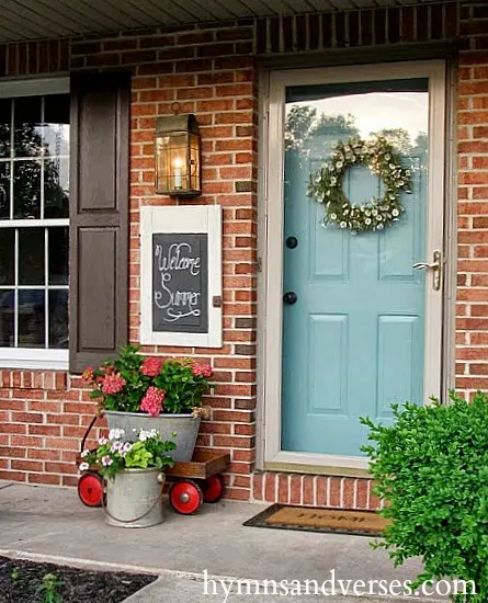 Front Door - Small Home Tour