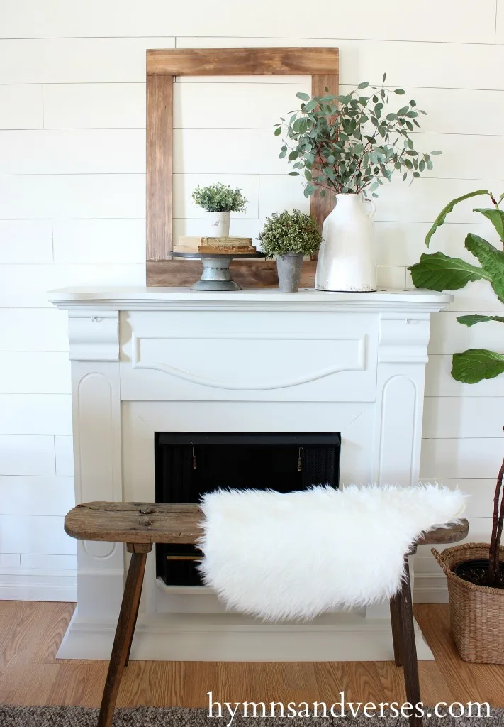 DIY Wood Plank Wall