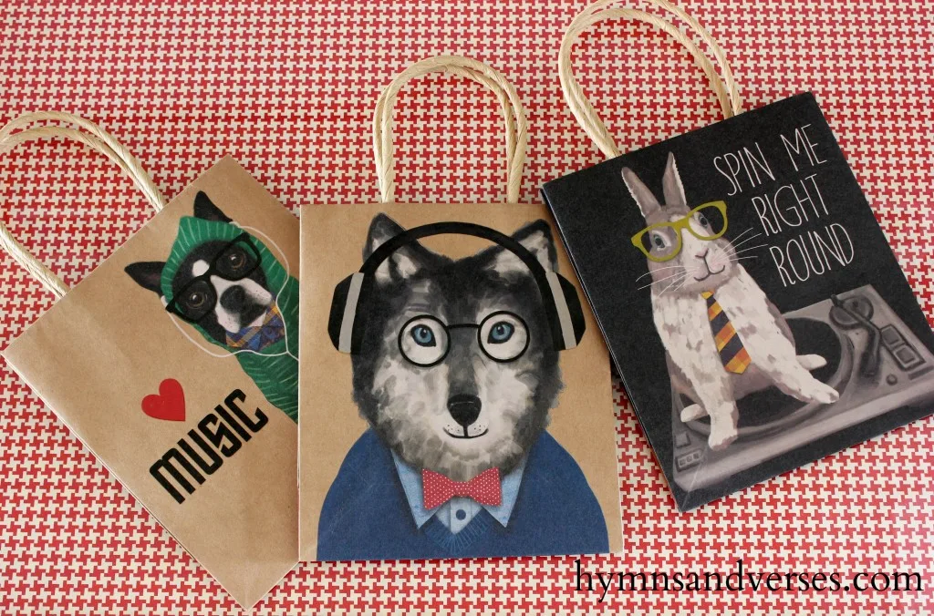 World Market Hipster Gift Bags