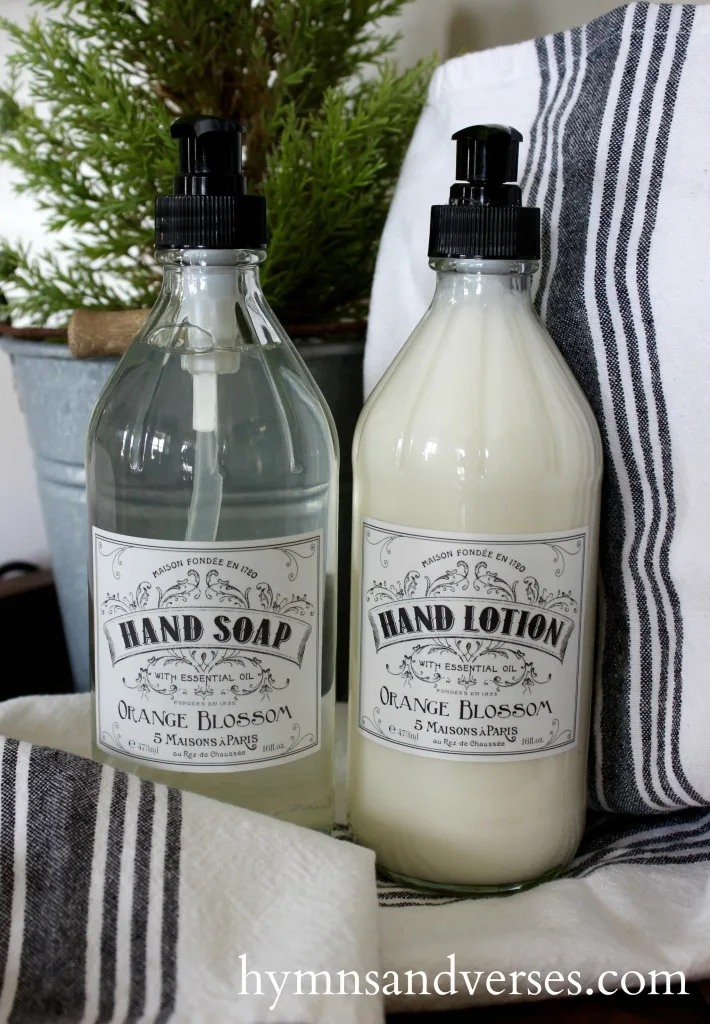 World Market Orange Blossom Soap and Lotion