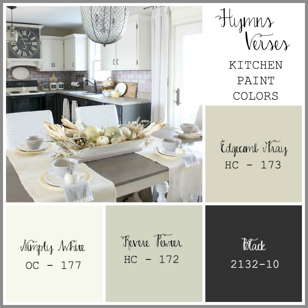 Paint Colors in My Home | Hymns and Verses