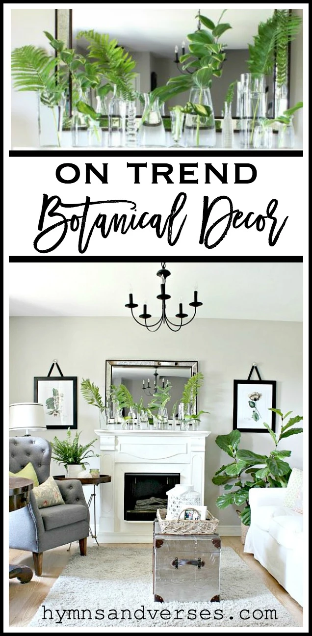 On Trend Botanical Decor Graphic