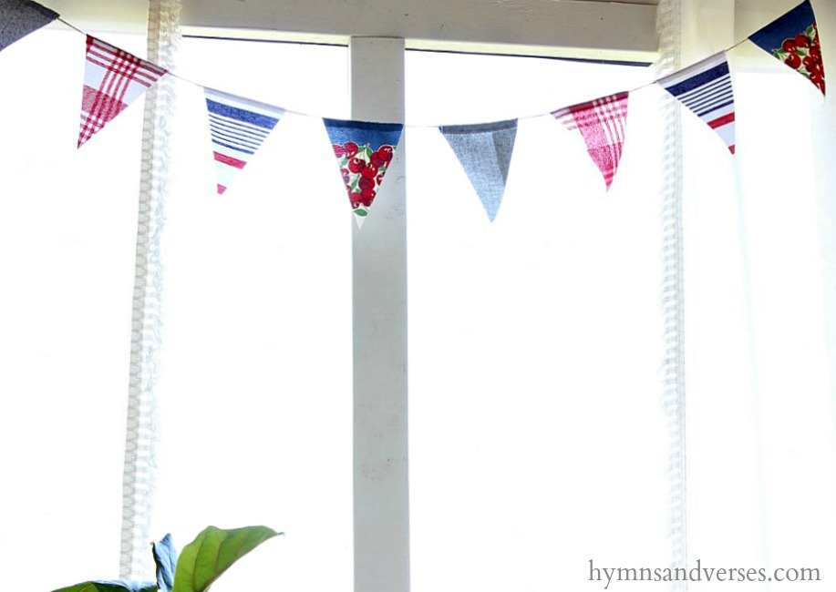 No Sew Fabric Banner