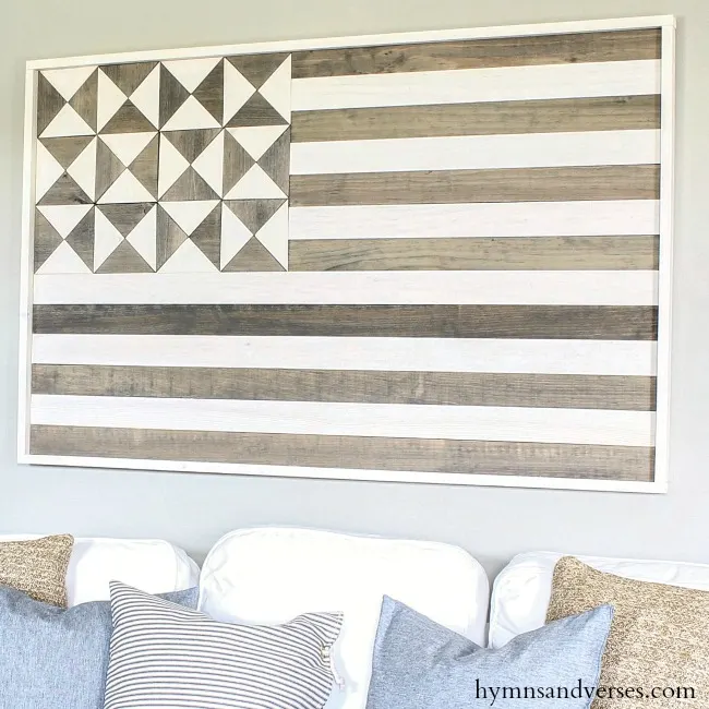 American Flag Wall Quilt