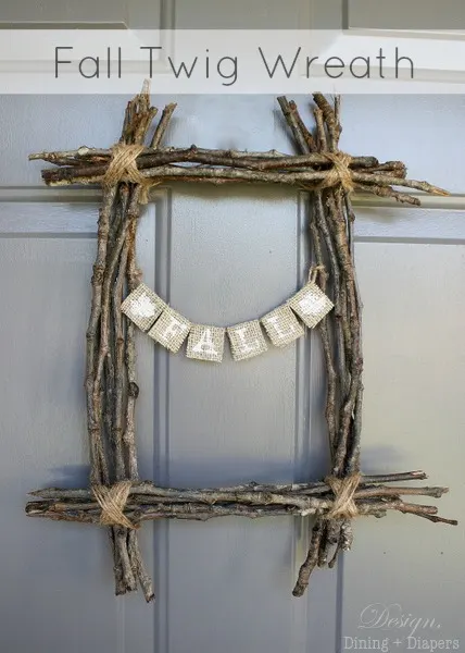 Fall-Twig-Wreath - DIY Fall Wreath Ideas