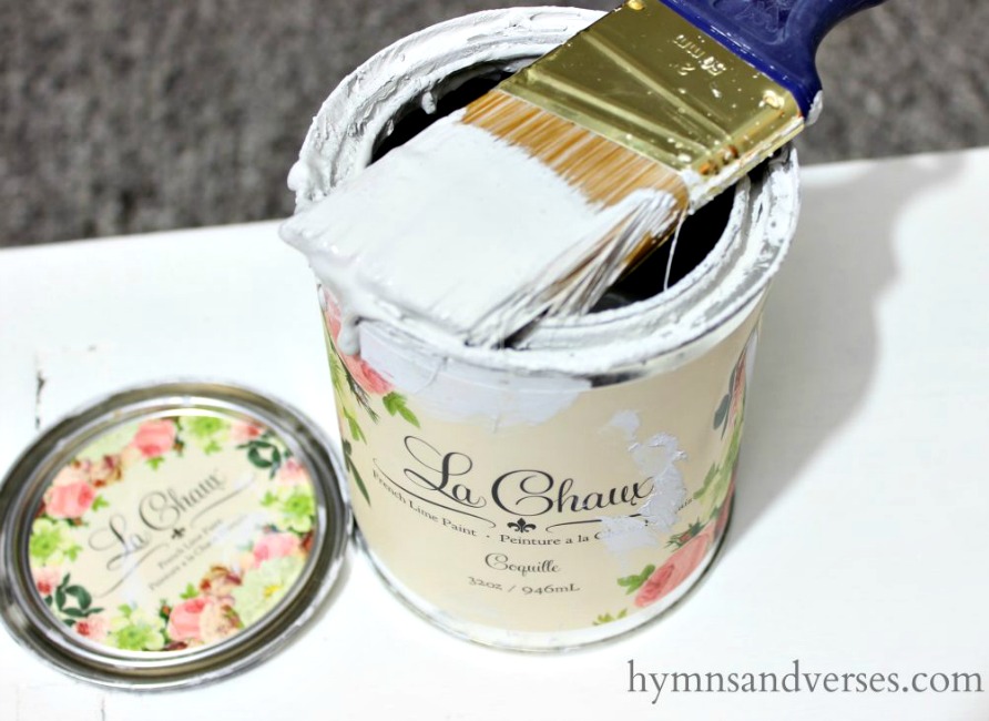 Trash to Treasure Wardrobe - La Chaux Paint