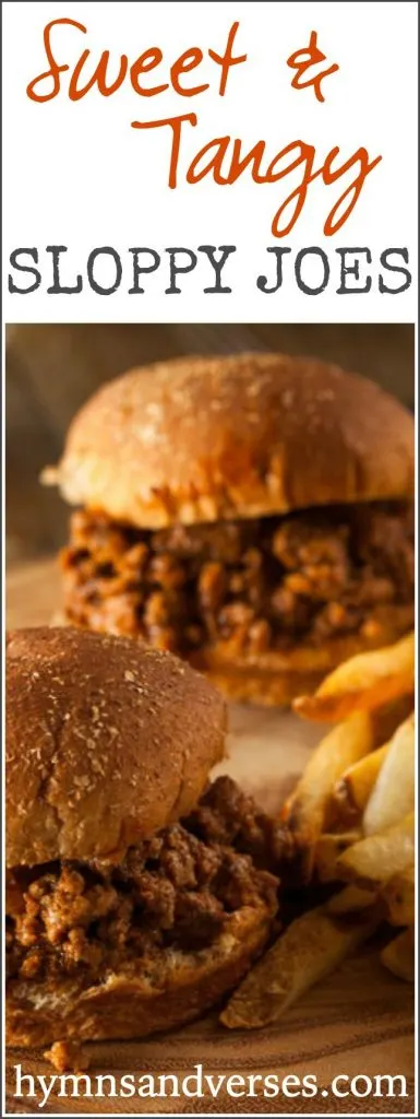 Sweet and Tangy Sloppy Joes Recipe