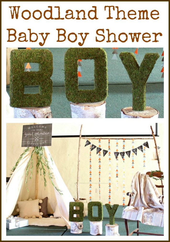 Woodland Theme Baby Shower