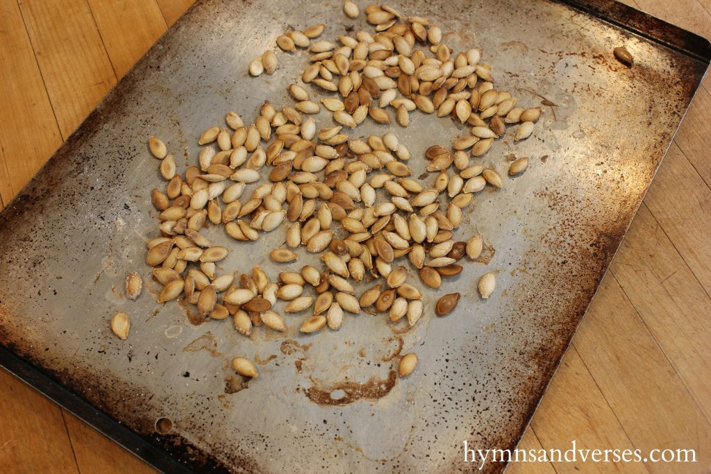 Roasted Pumpkin Seeds - Pumpkin Recipes