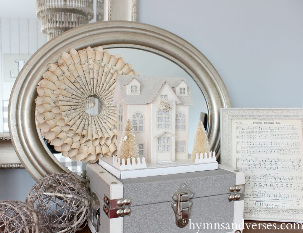 2016 Christmas Home - Dresser Vignette