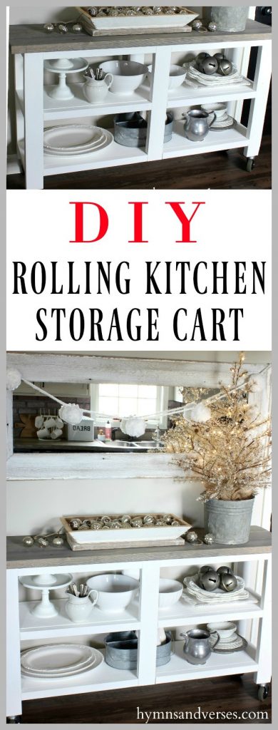 Rolling Cart for Kitchen Storage