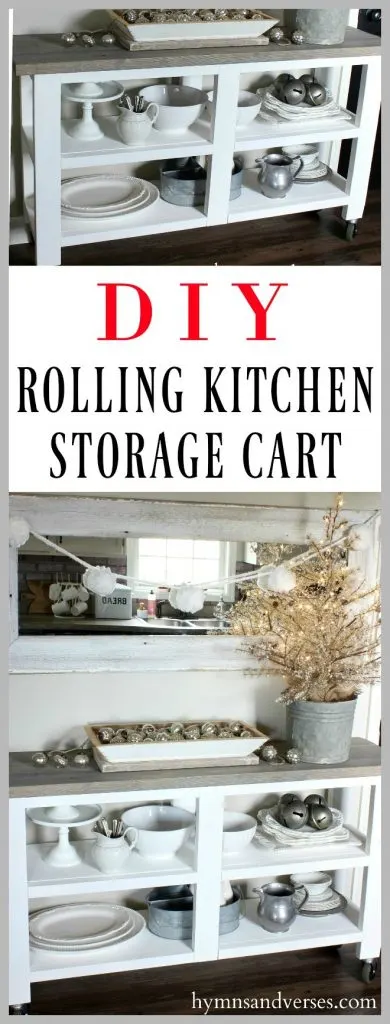 Rolling Cart for Kitchen Storage