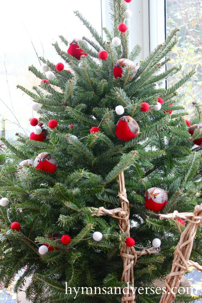 Small Christmas Tree - Cozy Christmas Porch