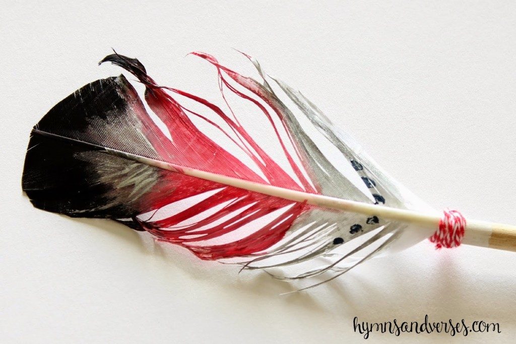 Feather Arrows - Valentines Day Ideas