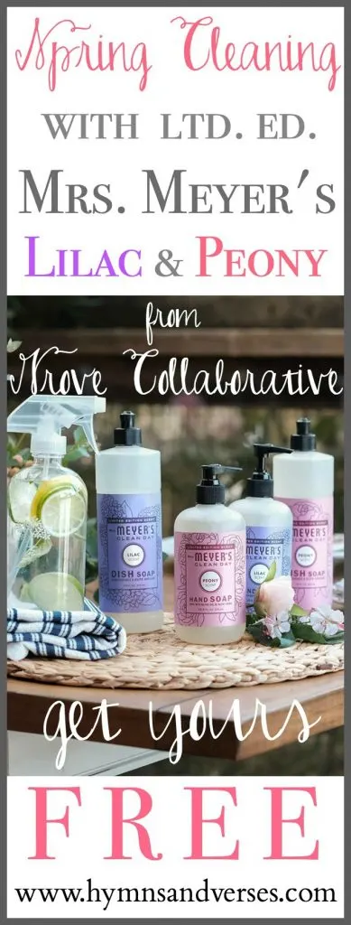 Free Mrs. Meyers Cleaning Set  Grove Collaborative - The Everyday Farmhouse