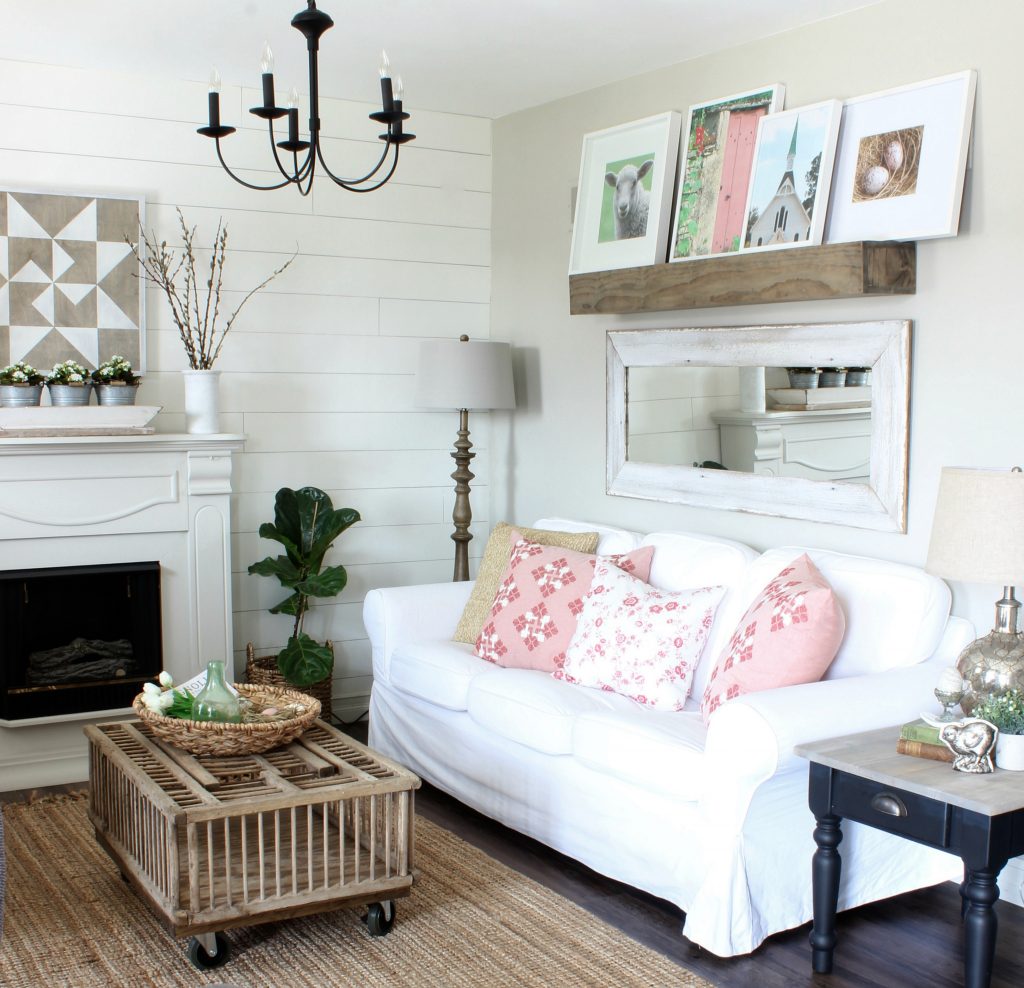 Cottage Style Living Room