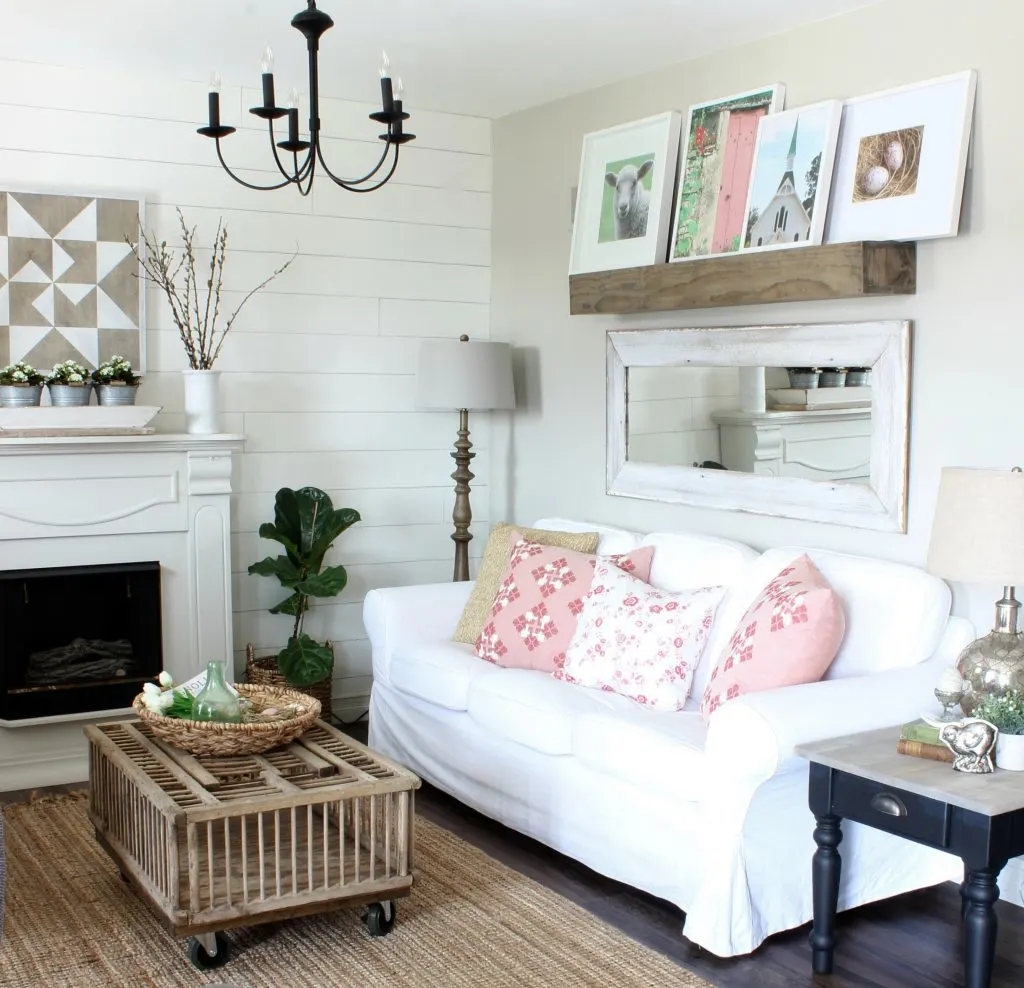 Cottage Style Living Room