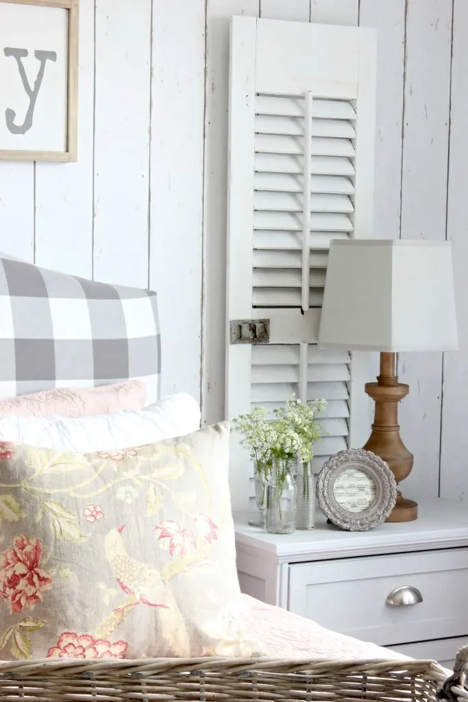 2017 Summer Home - Nightstand shutters