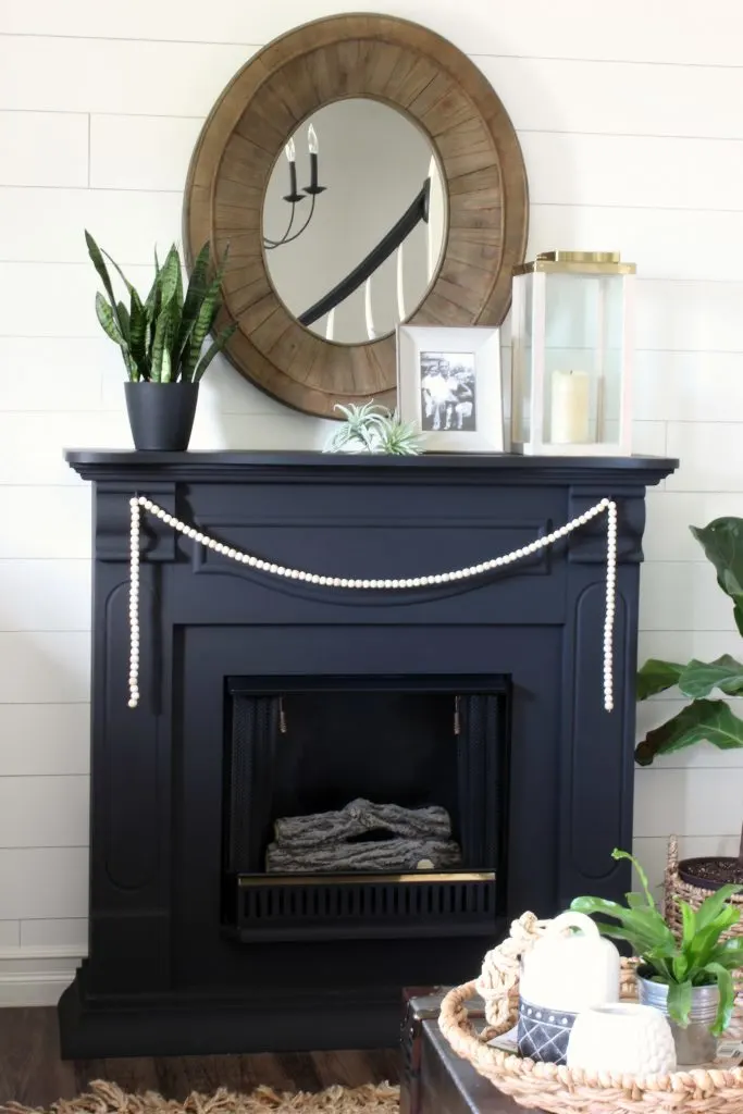 Color Change - Black Fireplace