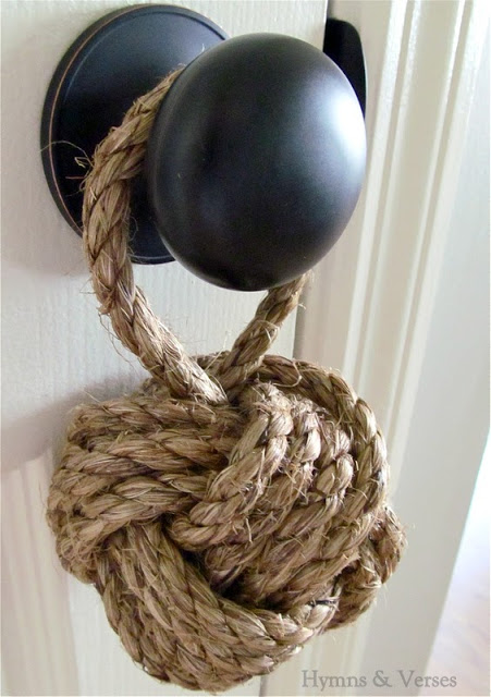 Summer DIY Projects - Nautical Rope Knot