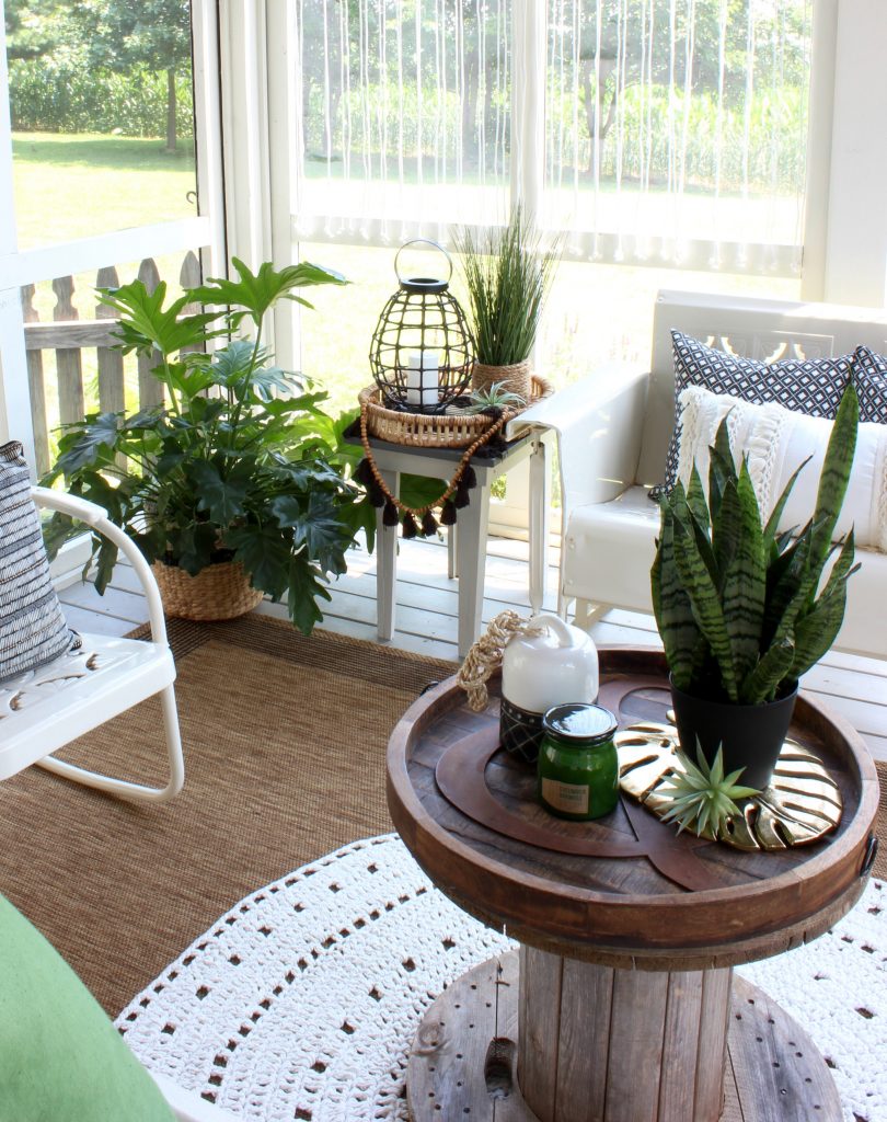 Back Porch Summer Decor