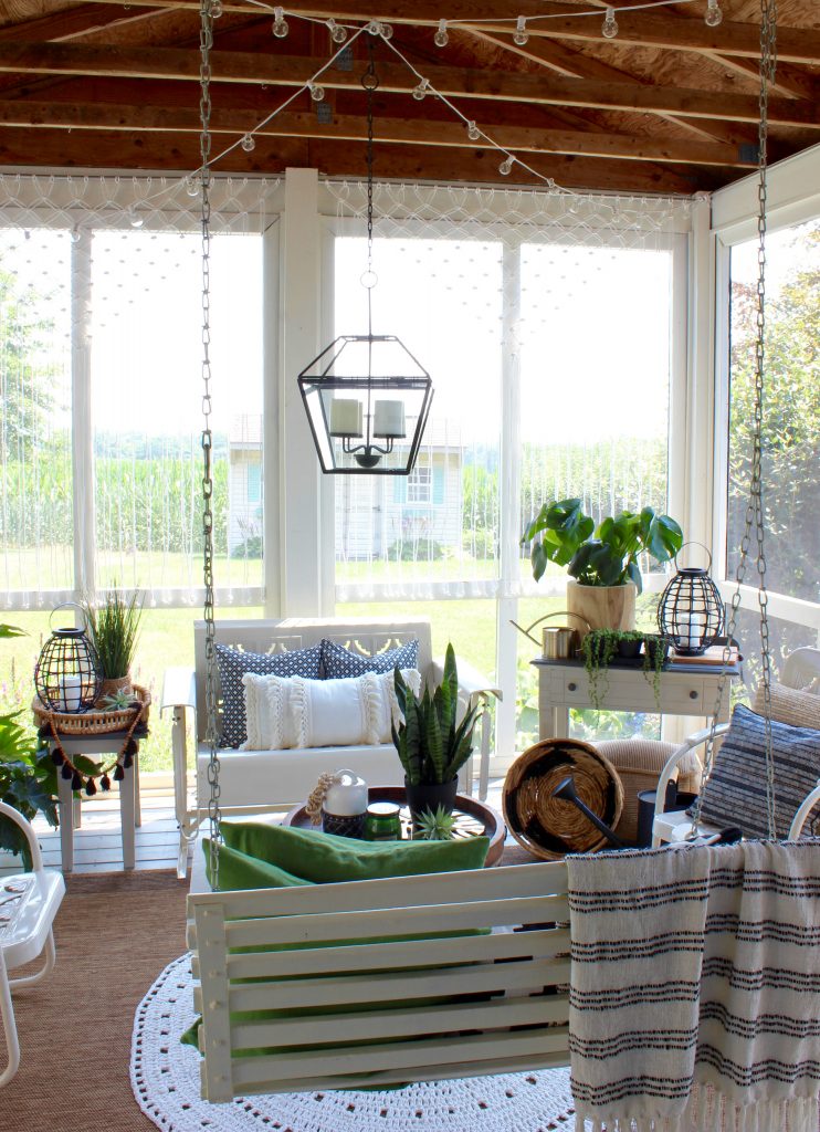 Back Porch - Macrame Curtains