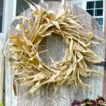 DIY Corn Husk Wreath