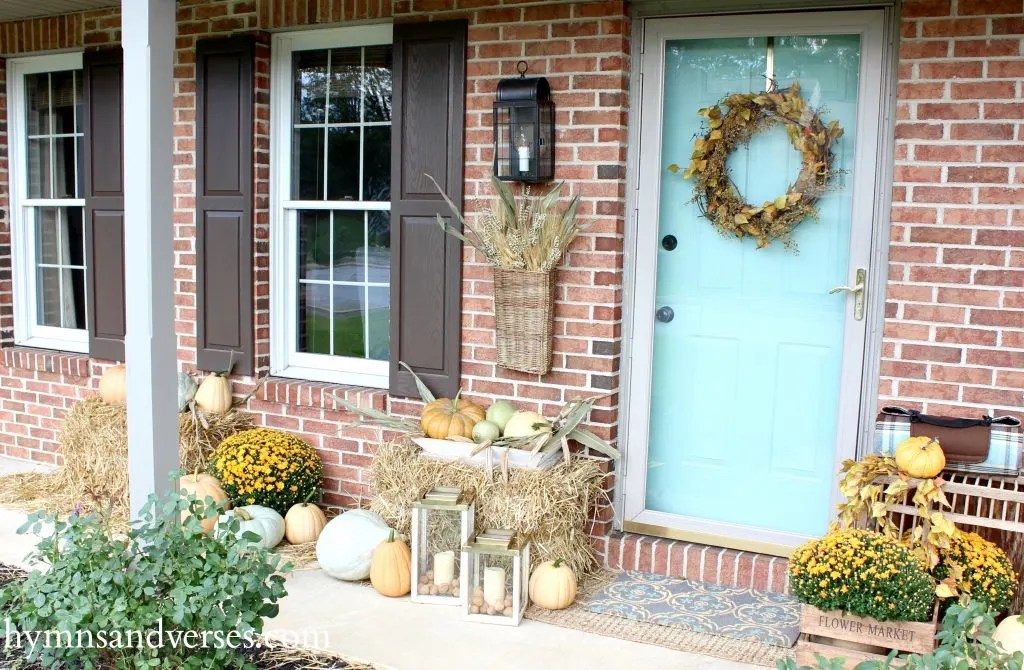 Fall Front Porch - Hymns and Verses