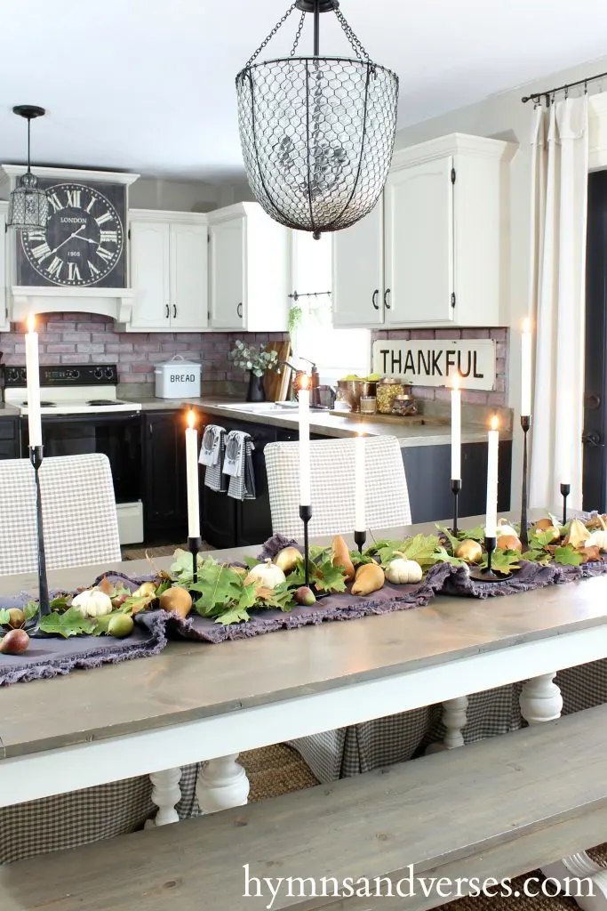 2017 Fall Home Tour - Dining Table