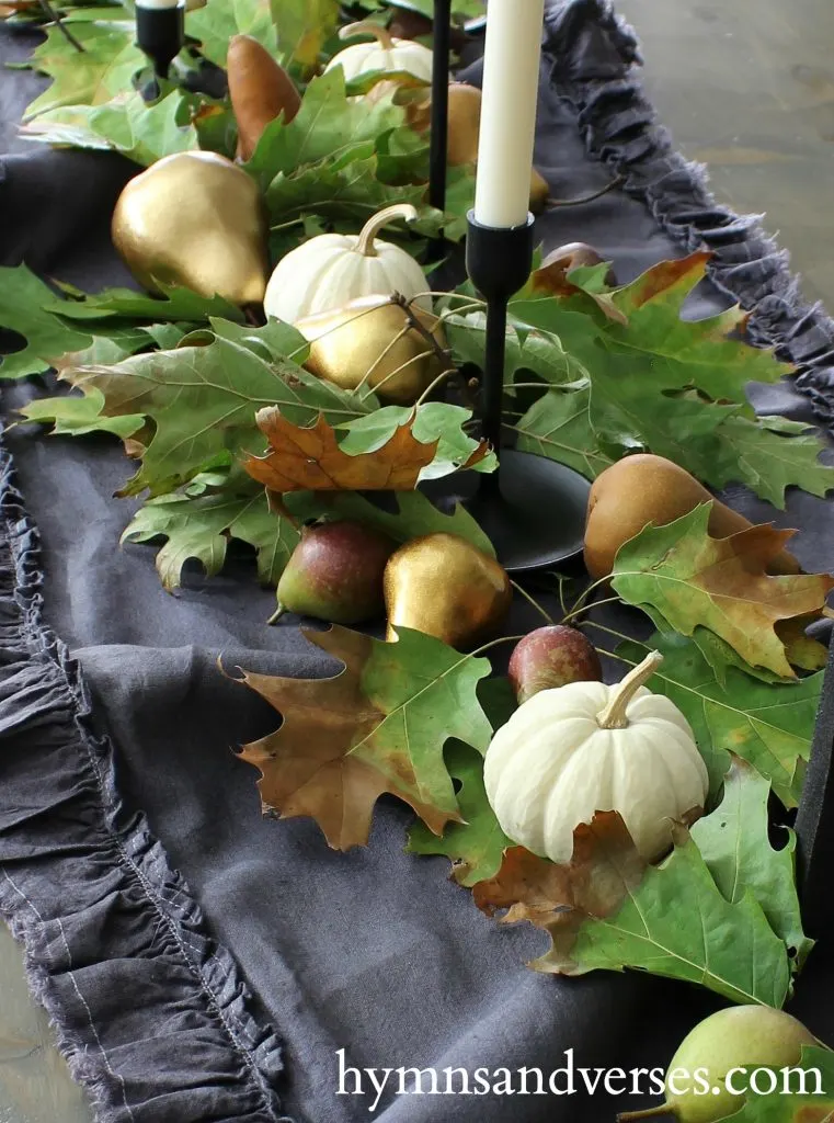 2017 Fall Home Tour - Fall Table Runner