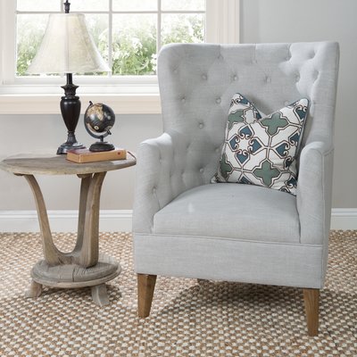 Gray Tufted Chairs - Joss and Main Eli Tufted Arm Chair
