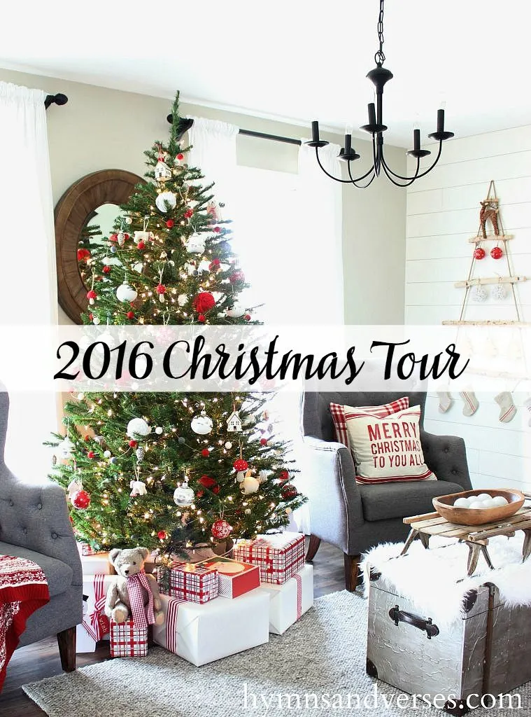 2016 Christmas Home Tour - Hymns and Verses - 2018 Sneak Peek