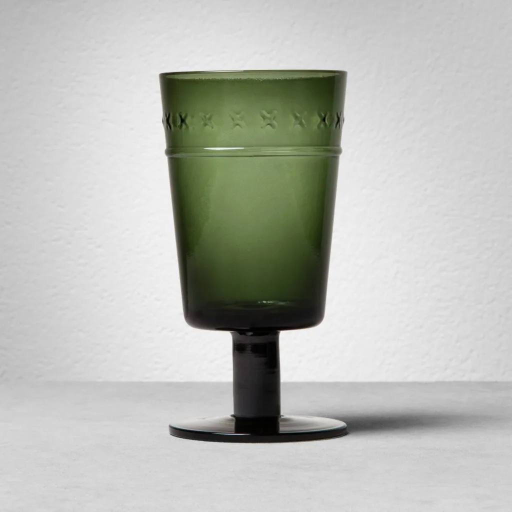 Favorite Things - Magnolia Hearth and Hand Green Goblet